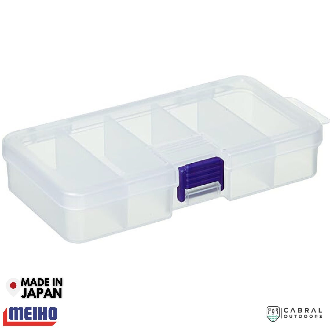 Meiho Lure Case M | 5 Compartments Tackle Box Tackle Box Meiho Cabral Outdoors