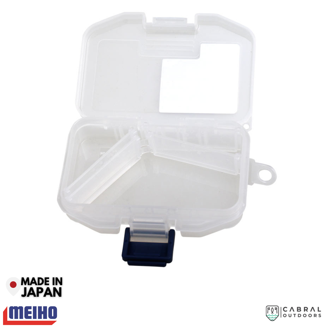 Meiho Lure Case SS | 4 Compartments Tackle Box Tackle Box Meiho Cabral Outdoors