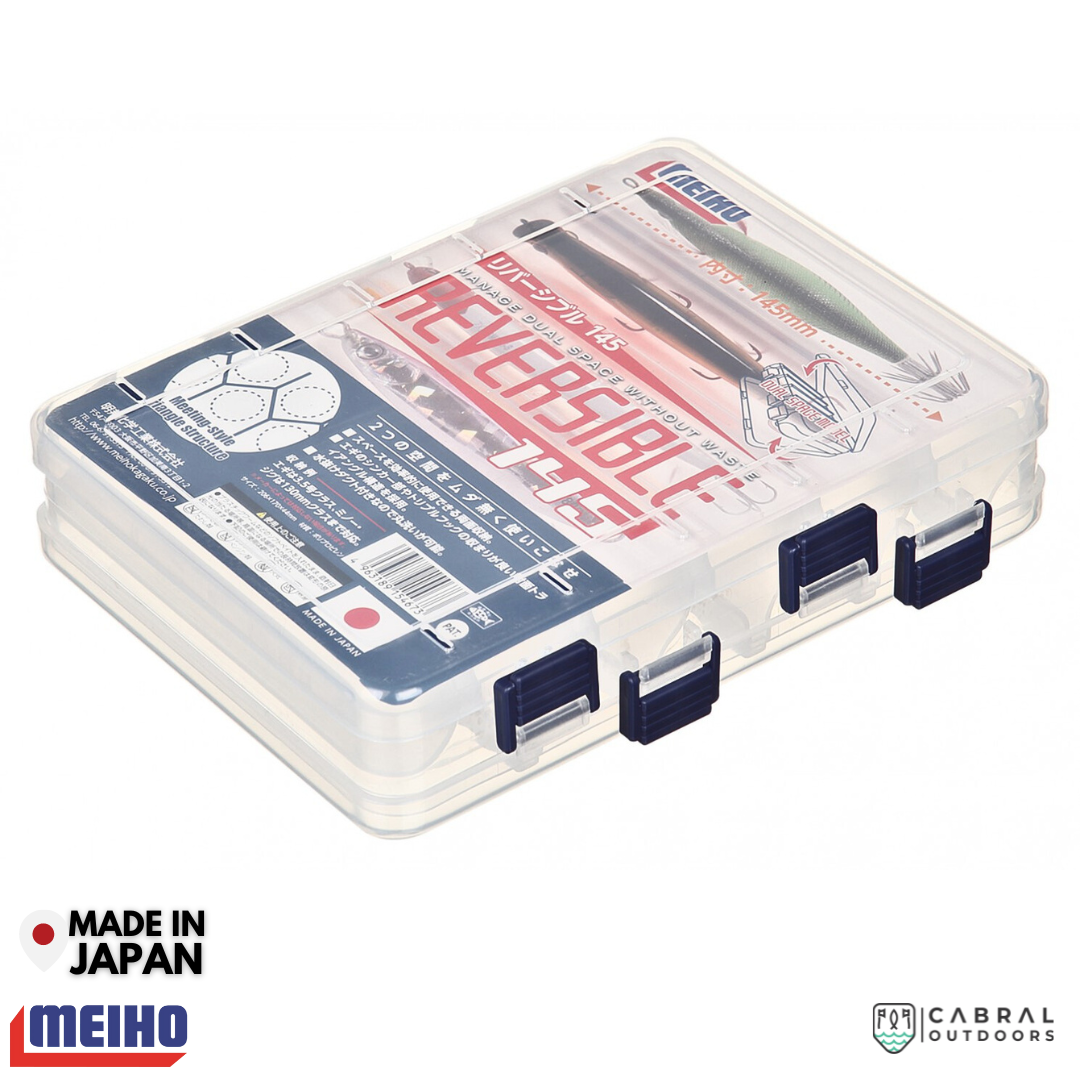 Meiho Reversible 145 | 10 Compartments Tackle Box Tackle Box Meiho Cabral Outdoors