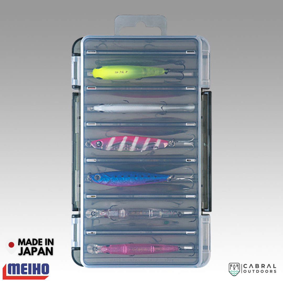 Meiho Reversible L-86 | 12 Compartments Tackle Box Tackle Box Meiho Cabral Outdoors