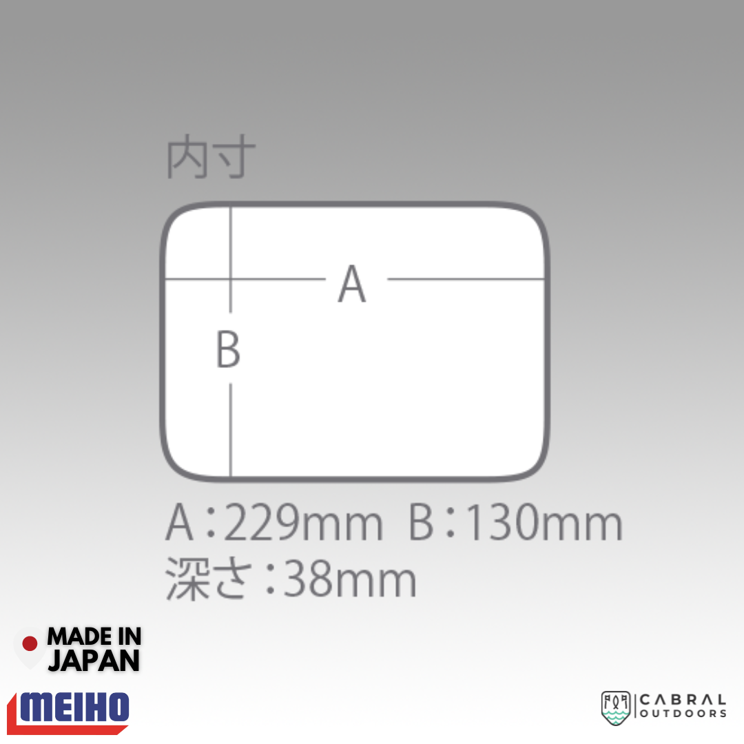 Meiho Tray BM-L Tray Meiho Cabral Outdoors