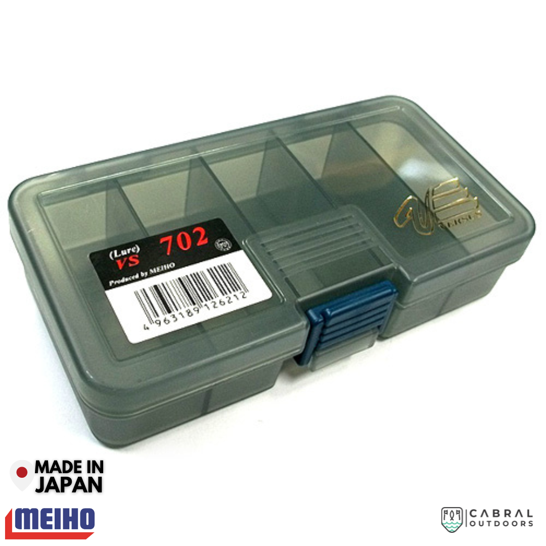 Meiho VS-702 | 5 Compartments Tackle Box Tackle Box Meiho Cabral Outdoors