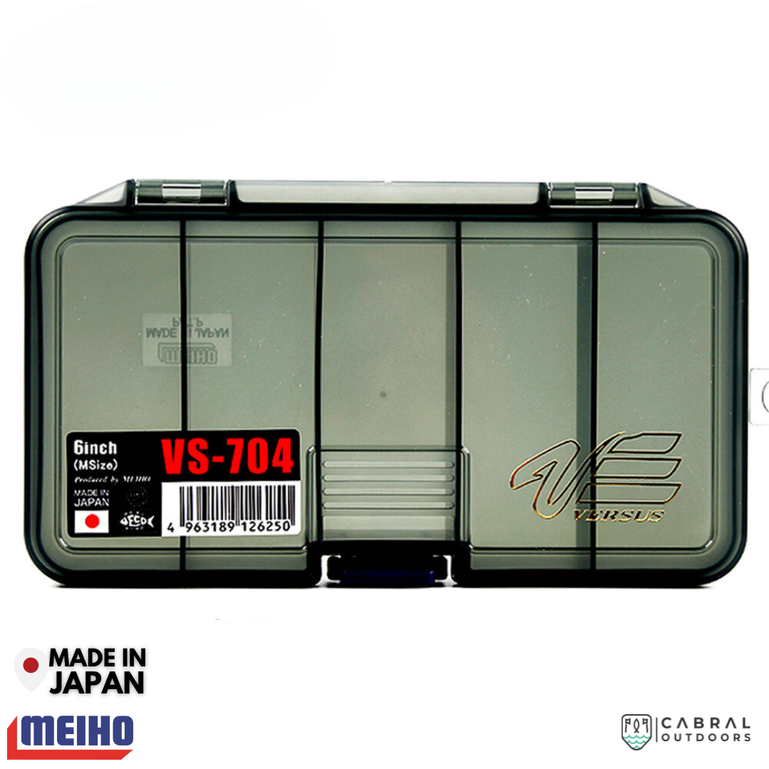 Meiho VS-704 | 5 Compartments Tackle Box Tackle Box Meiho Cabral Outdoors