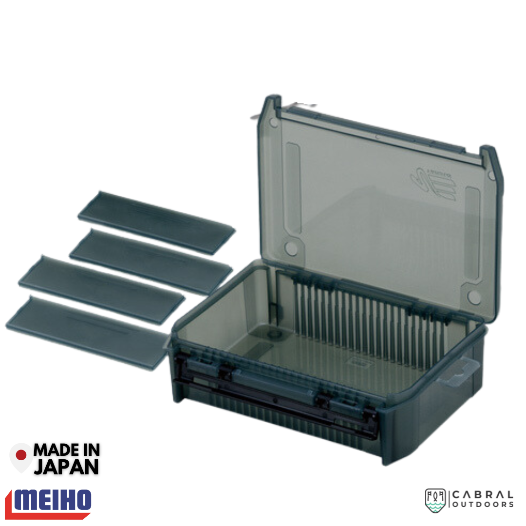 Meiho VS-800NDDM | 5 Compartments Tackle Box Tackle Box Meiho Cabral Outdoors