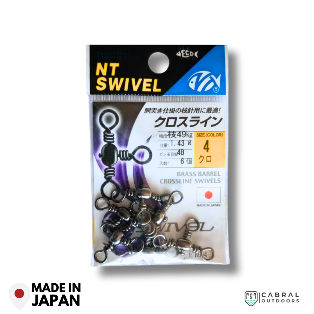 NT Brass Barrel Swivels | Size: 1-2/0 22