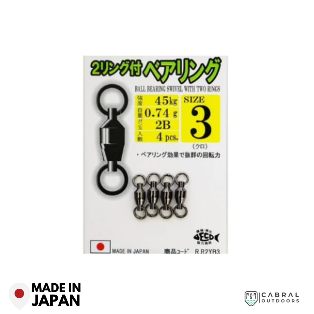 NT Ball Bearing Swivel With Two Rings | Size: 4 Swivel NT Swivel Cabral Outdoors