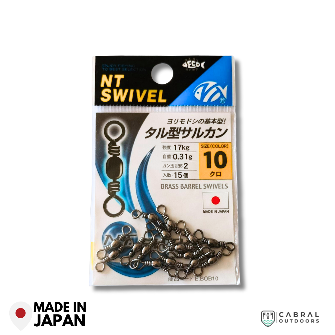 NT Brass Barrel Swivels | Size: 1-2/0 Swivel NT Swivel Cabral Outdoors