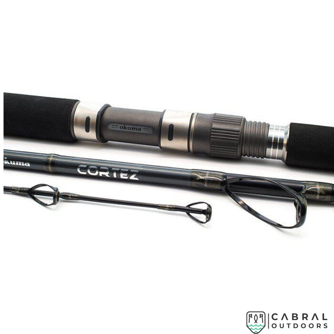 Okuma Cortez Boat 6.6ft Spinning Rod Pole Rod Okuma Cabral Outdoors