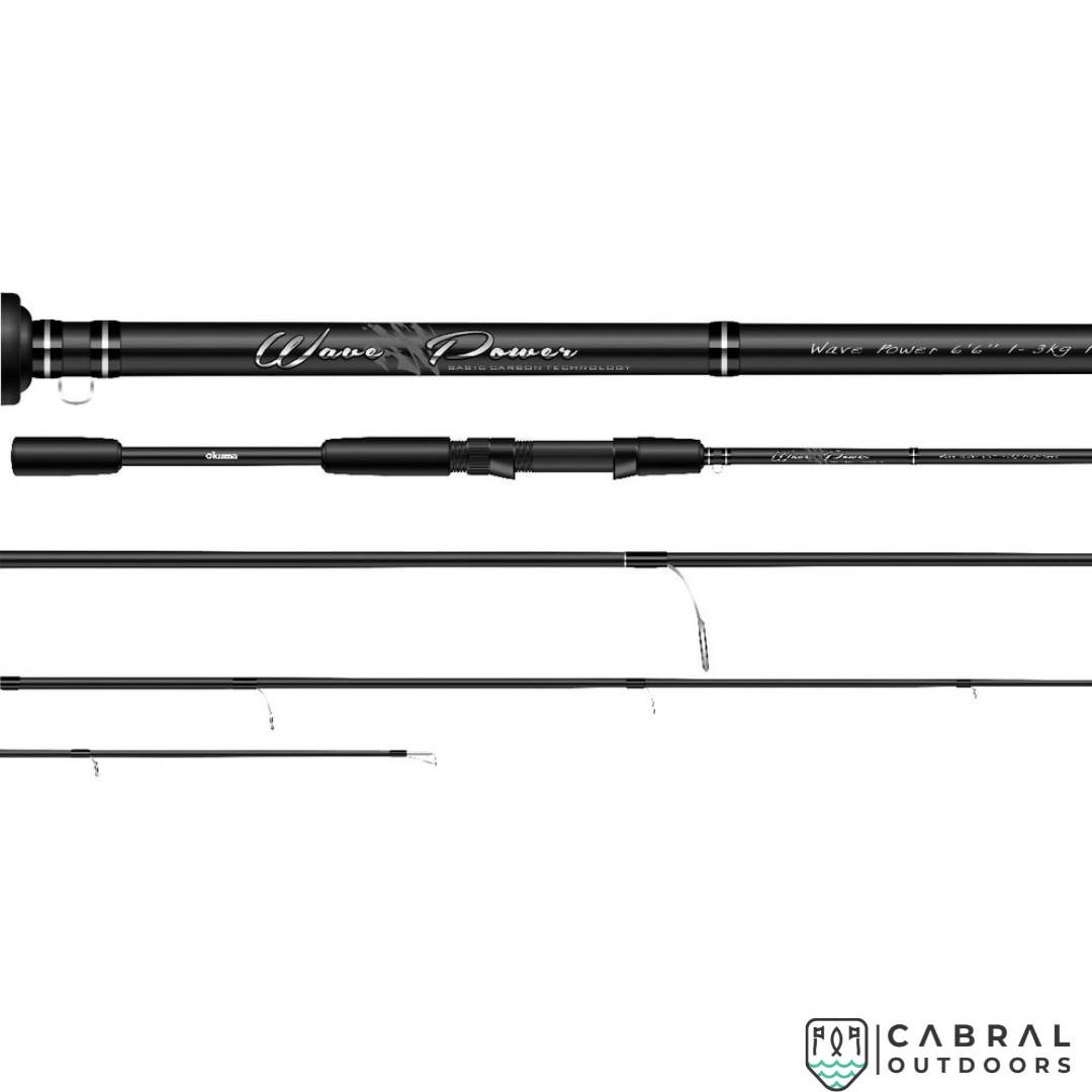 Okuma Wavepower 7ft-8ft Spinning Rod Spinning Rods Okuma Cabral Outdoors