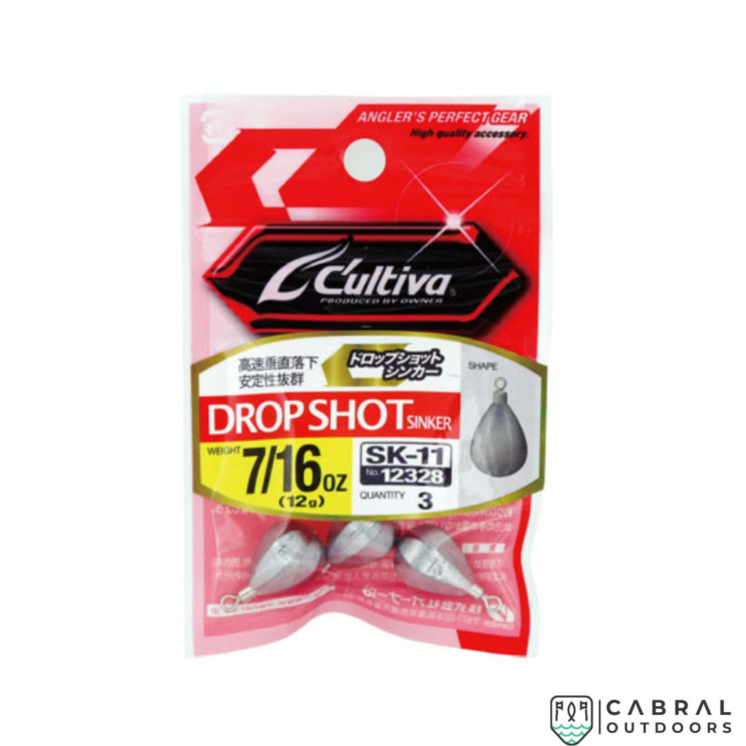 Owner Cultiva SK-11 Drop Shot Sinker | 5g-21g sinker Owner Cabral Outdoors