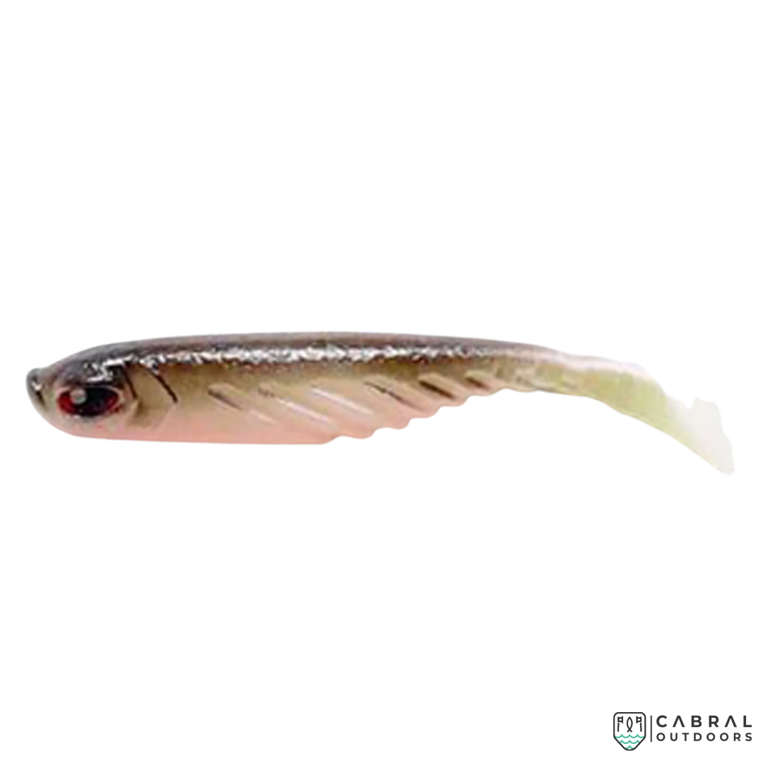 Lucana Cheeto Shade Soft Fishing Lure | Size: 10cm | 9g | 3pcs/pk Paddle Tail Lucana Cabral Outdoors