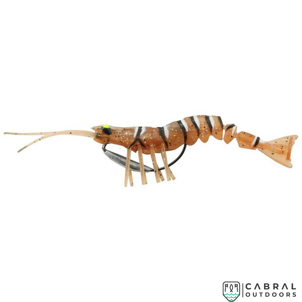 Savage Gear 3D Manic Shrimp | Pack of 2 | Size: 2.5"-5"