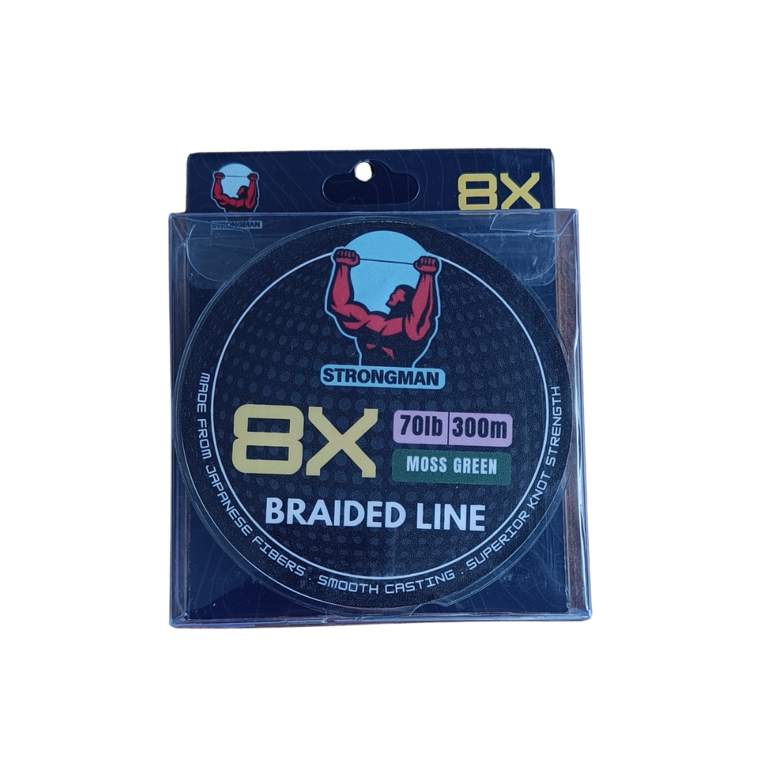 Strongman 8X Braided Line | 26lb-108lb | 100-300m Braided Line Strongman Cabral Outdoors