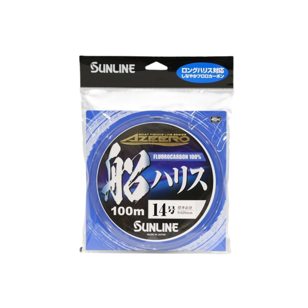 Fluorocarbone Sunline Azeero Boat Harris - 100m, 30lb, 0.47mm, Transparent