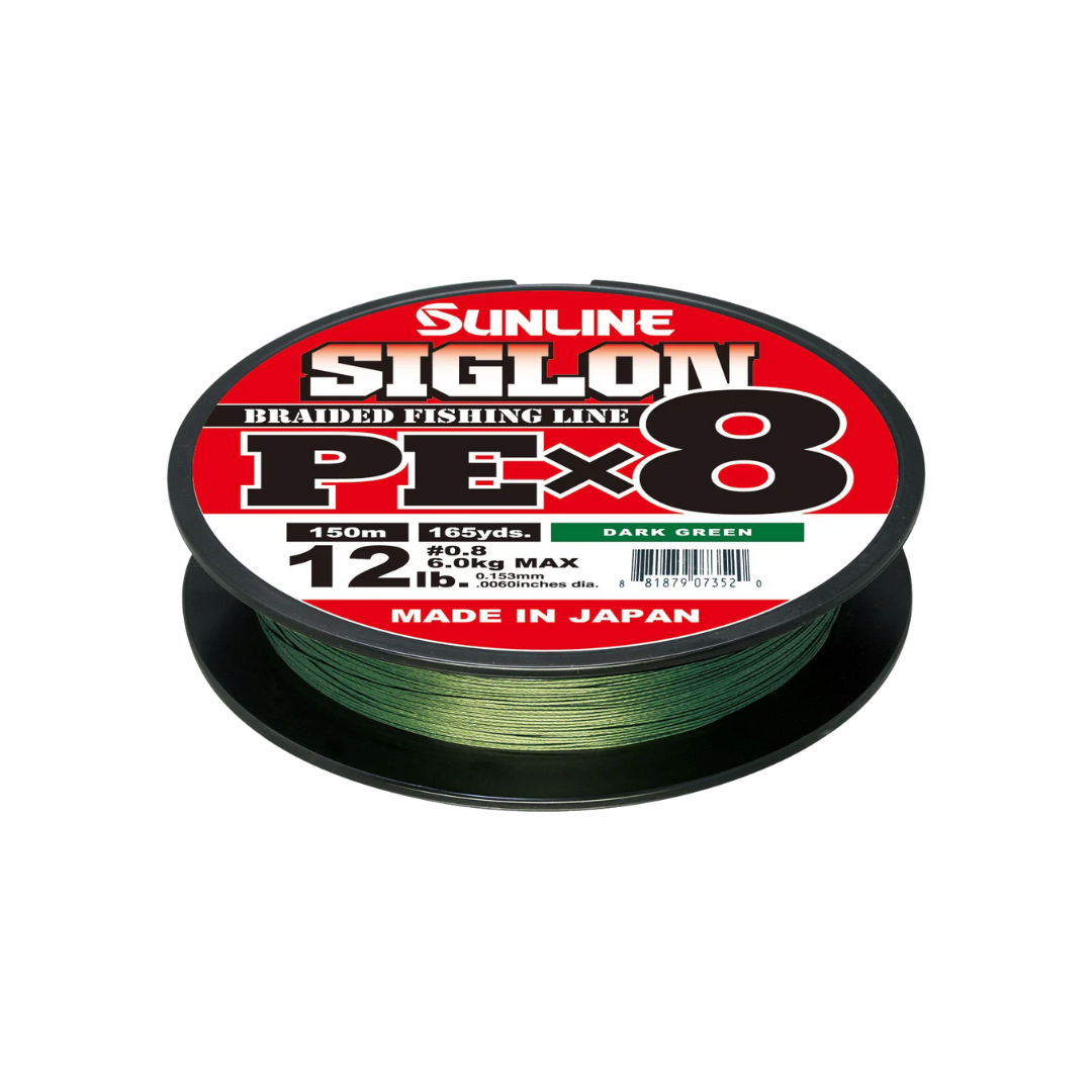 Sunline Siglon Braided Fishing Line PE X8 | 300m |30lb-50lb