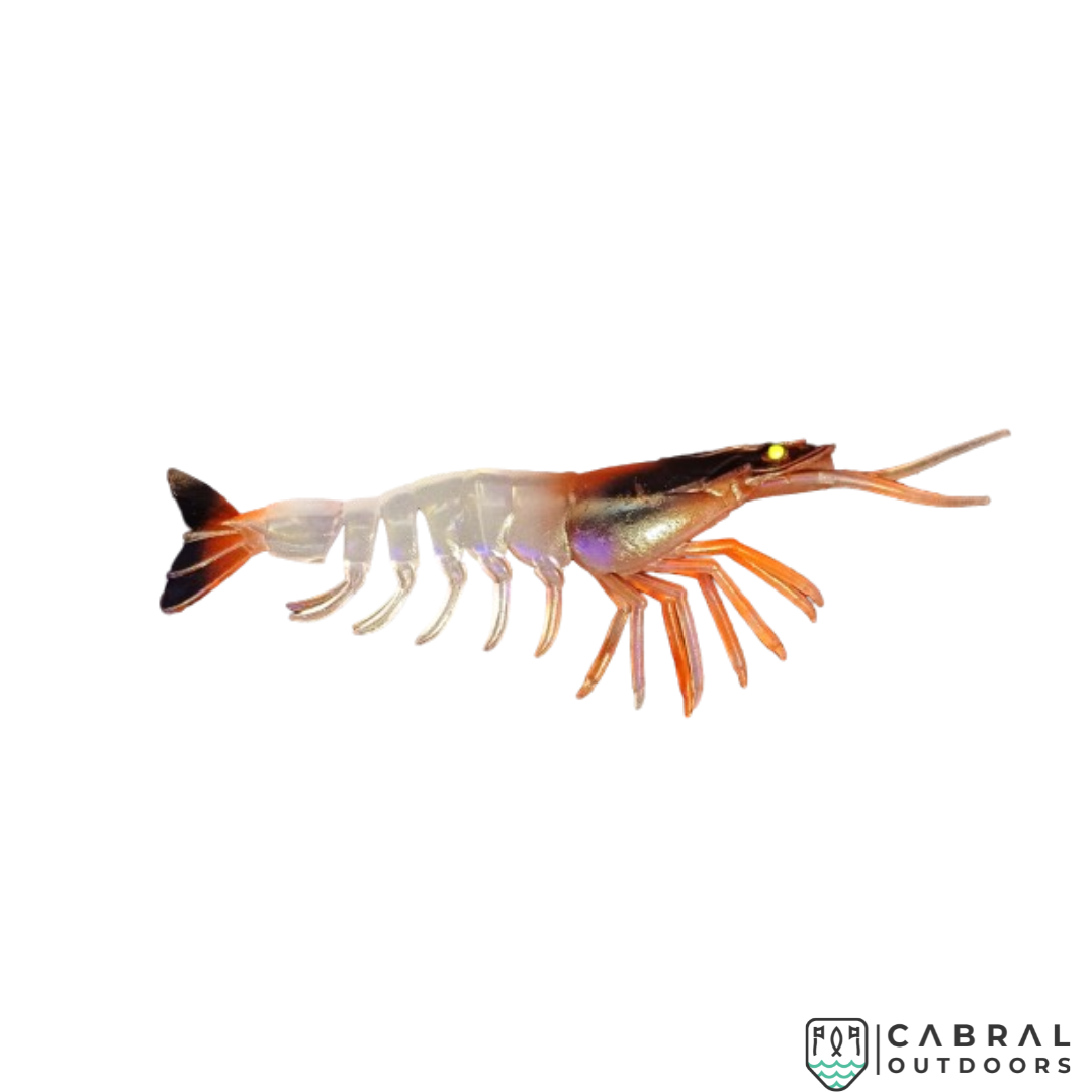 Jhinga Shrimp | 100mm-125mm | 7g-11g Shrimp Scaless Cabral Outdoors