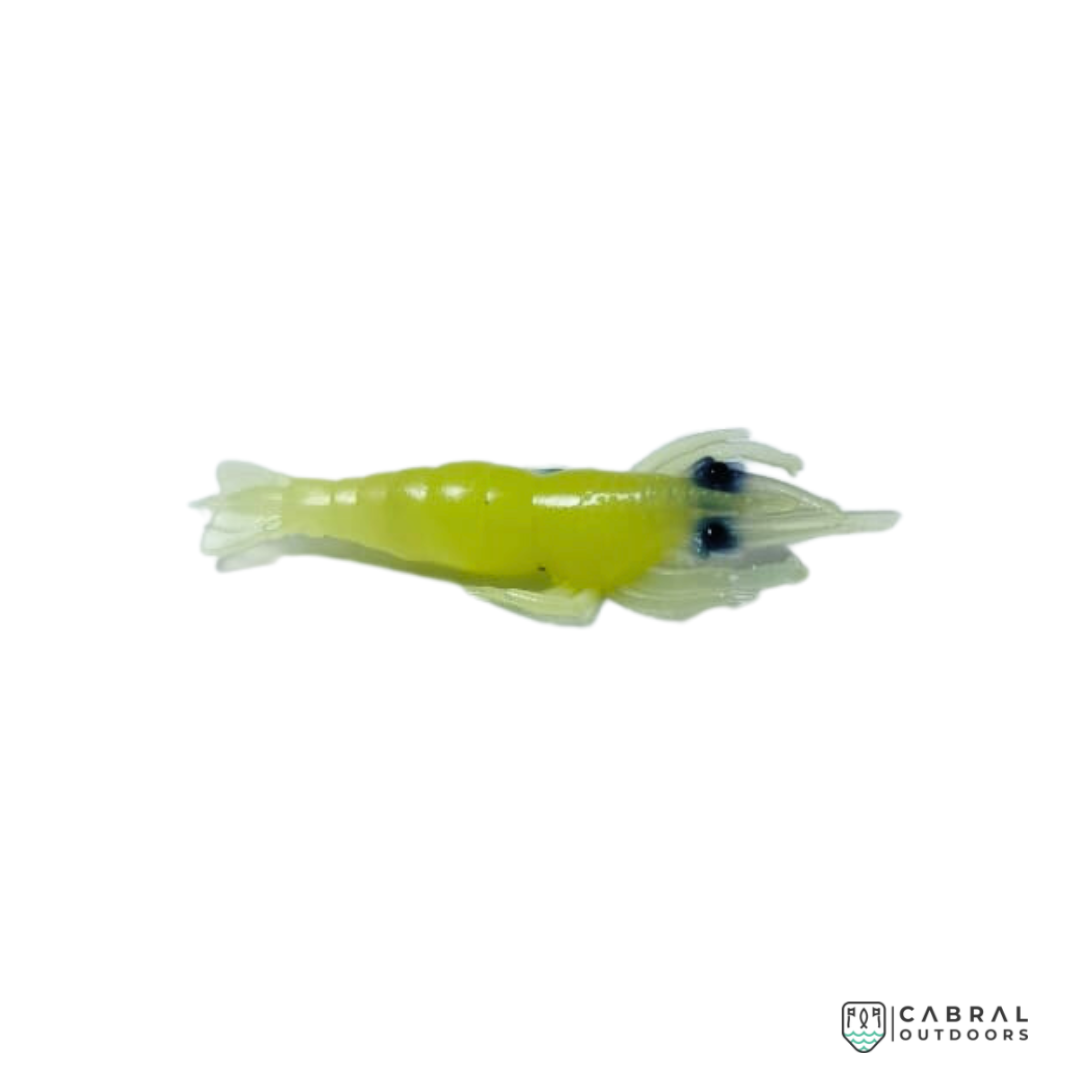Lucana Shrimp Lures With Hook | 4cm | 50pcs Shrimp Lucana Cabral Outdoors