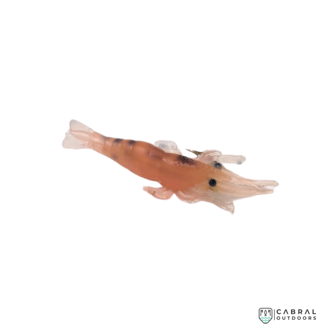 Lucana Shrimp Lures With Hook | 4cm | 50pcs Shrimp Lucana Cabral Outdoors