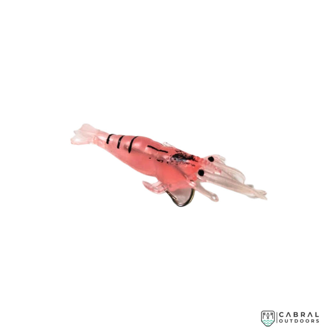Lucana Shrimp Lures With Hook | 4cm | 50pcs Shrimp Lucana Cabral Outdoors