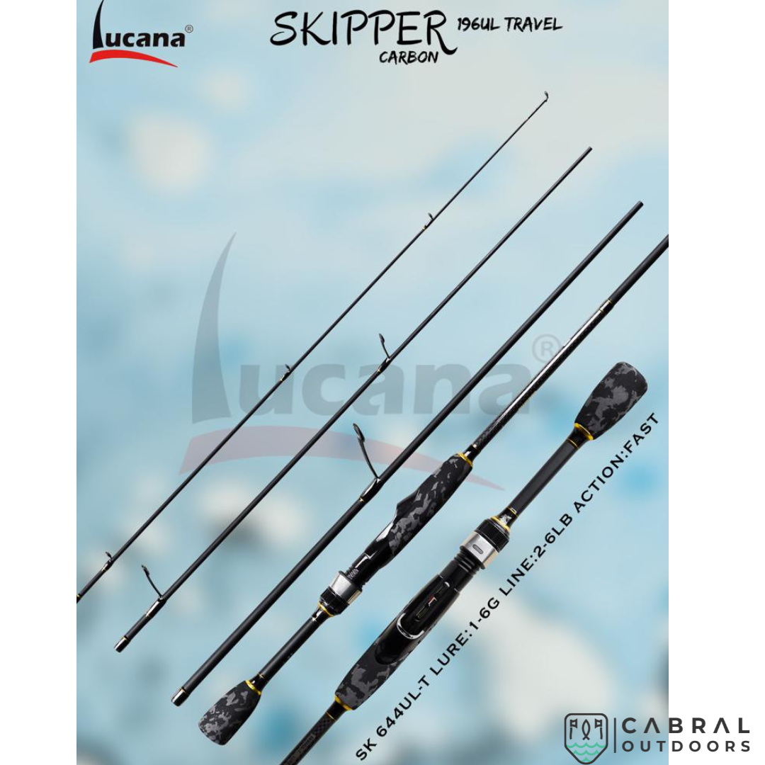 Lucana Skipper 196UL Travel Rod Travel Rod Lucana Cabral Outdoors