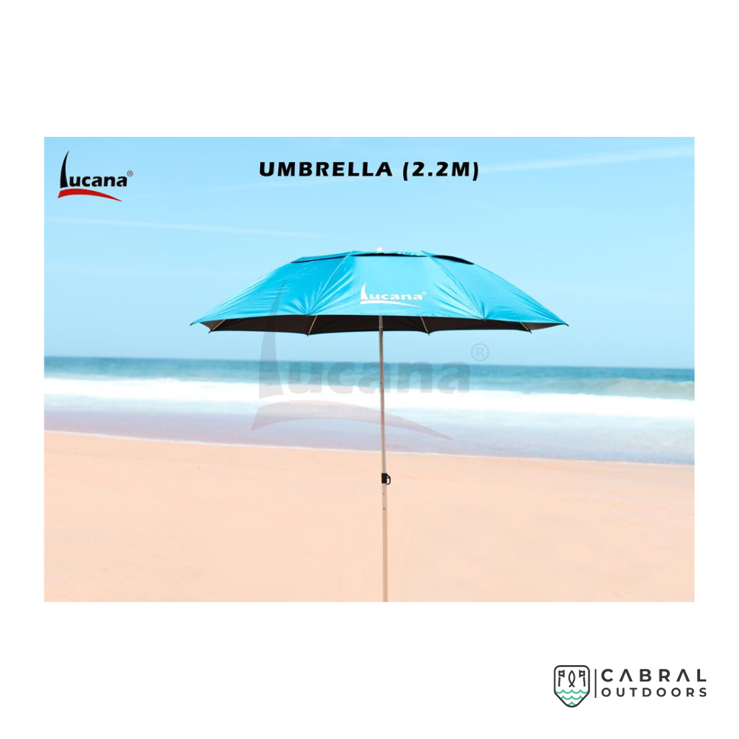 Lucana Fishing Umbrella | 2.2M | Big Size Accessories Lucana Cabral Outdoors
