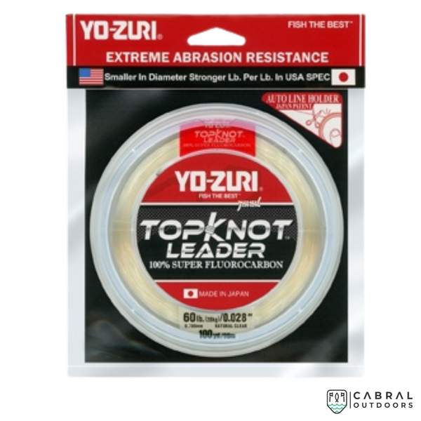 Yo-Zuri Topknot Fluorocarbon Leader | 27m |50lb-80lb