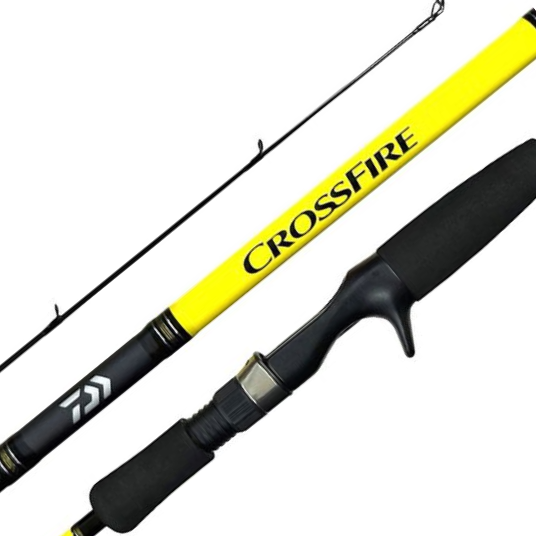 Daiwa Crossfire 6.6ft Baitcasting Rod Baitcasting Rod Daiwa Cabral Outdoors