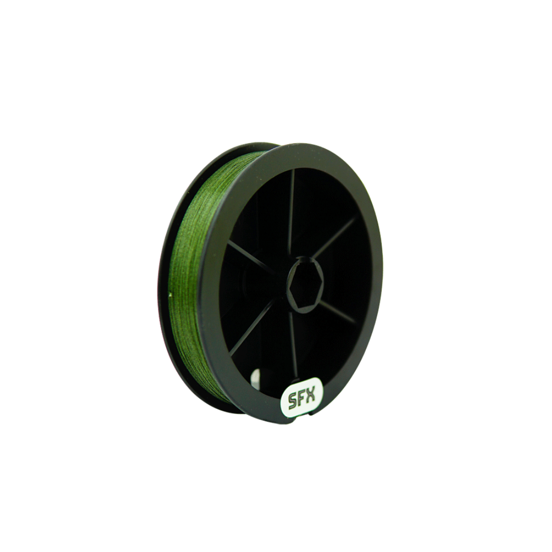Sufix SFX 4X Carrier Braid-270M|Vis Green Braided Line Sufix Cabral Outdoors
