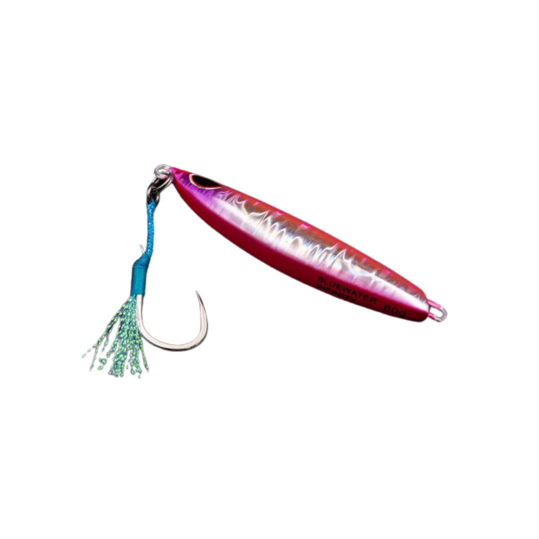 Infinity Jigs 30g-60g with Assist Hooks Jigs Blue Water Cabral Outdoors
