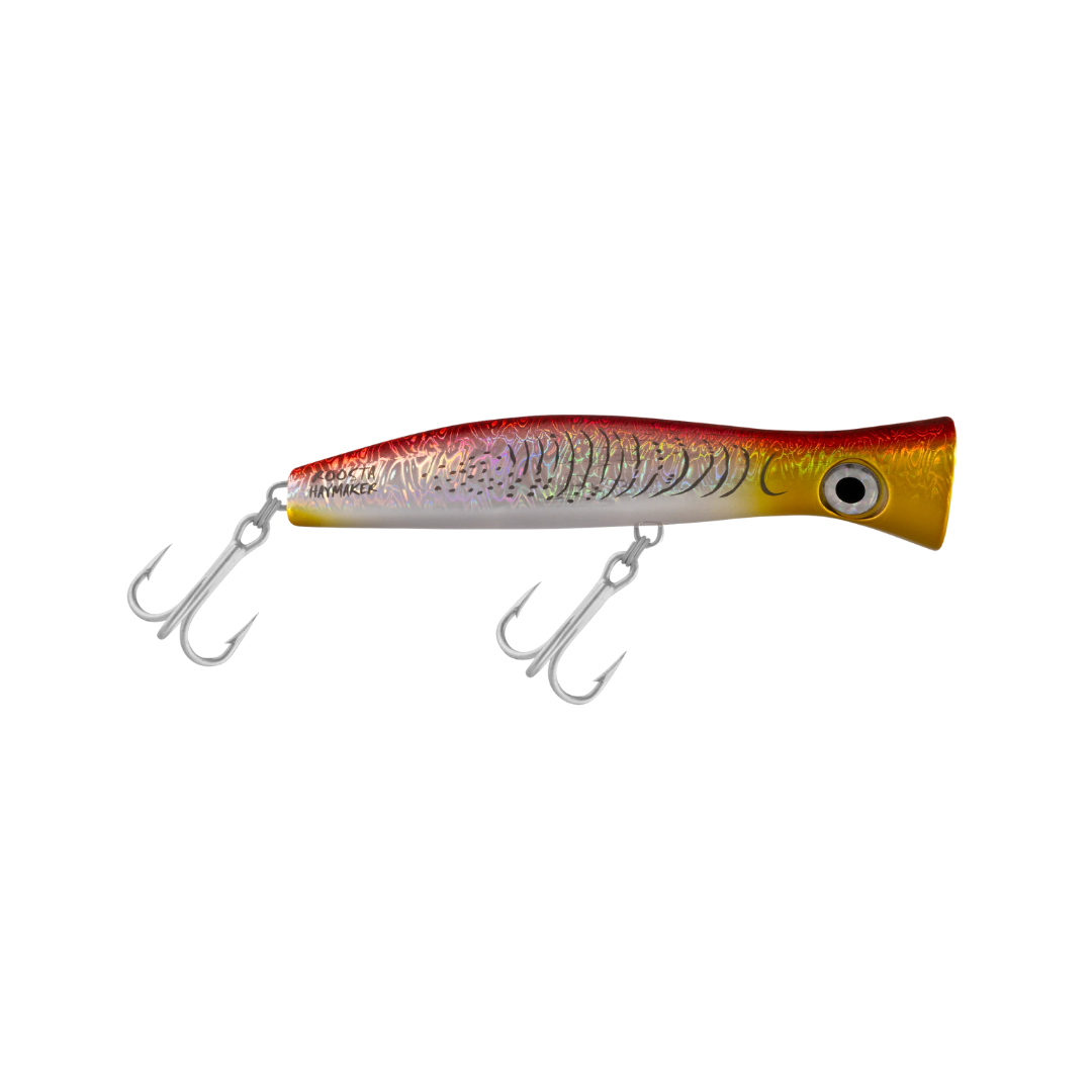 Halco Roosta Popper Hard Lure 135mm/49g, 1pcs/pkt Popper Halco Cabral Outdoors