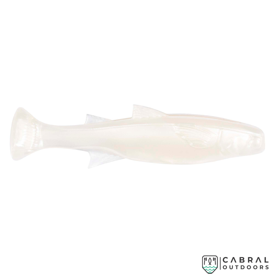 Zman Mulletron™ Loose Body 10x Tough Elaztech | Size:-3.3" | 4pcs/pkt Soft Bait Zman Cabral Outdoors