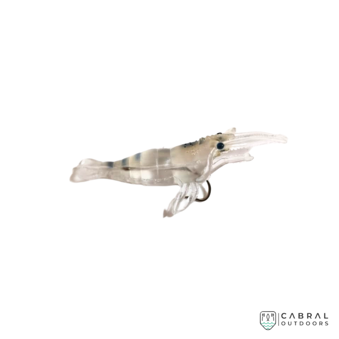 Lucana Shrimp Lures With Hook | 4cm | 50pcs Shrimp Lucana Cabral Outdoors