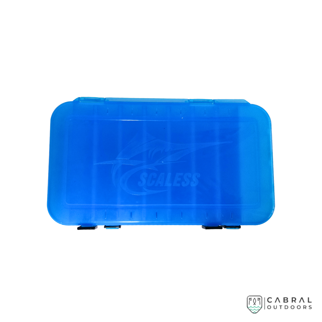 Scaless 14 Compartment Tackle Box with Hook Compartment Tackle Box Scaless Cabral Outdoors