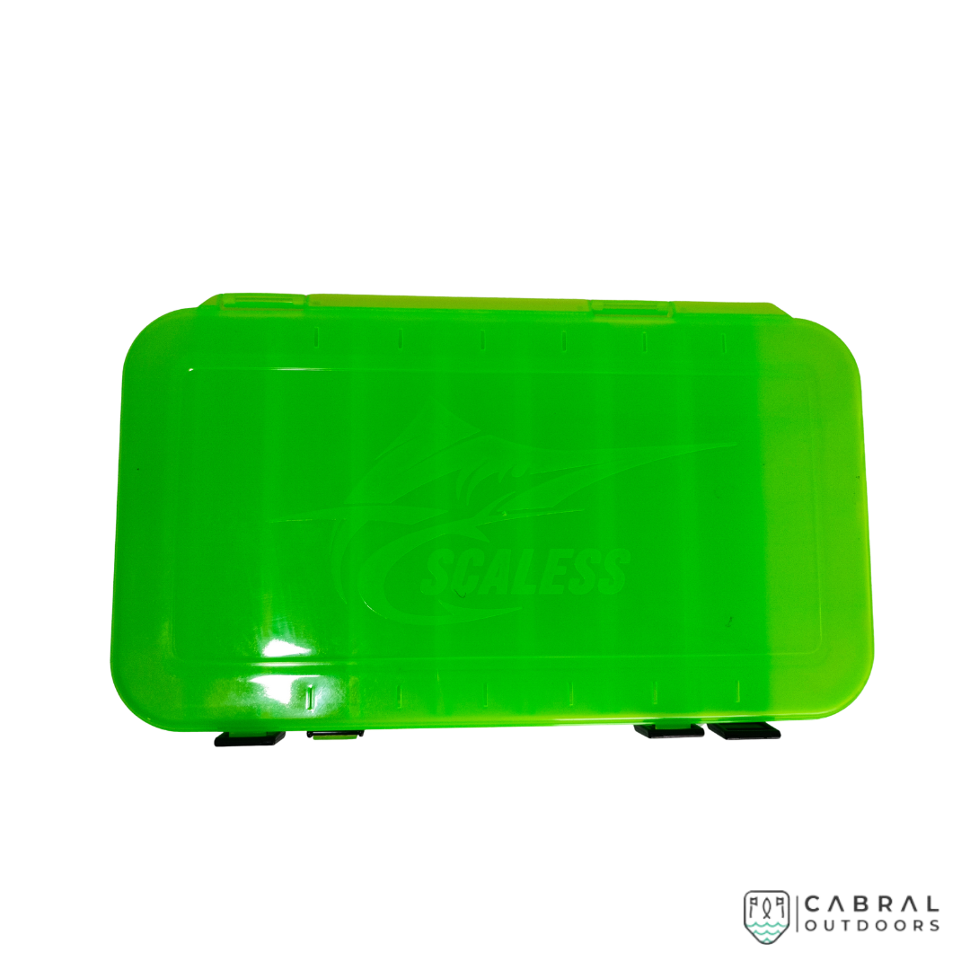 Scaless 14 Compartment Tackle Box with Hook Compartment Tackle Box Scaless Cabral Outdoors