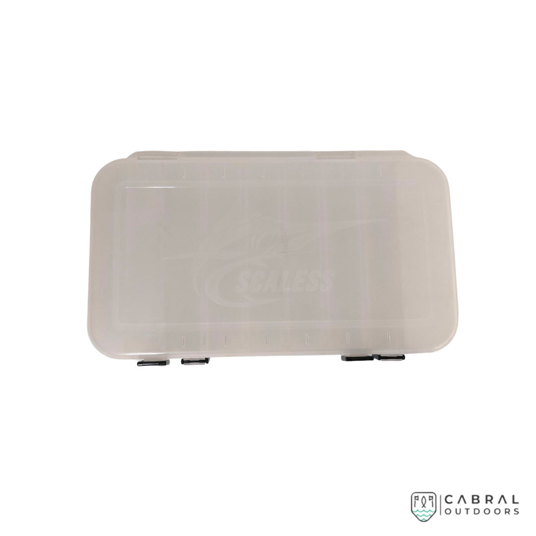 Scaless 14 Compartment Tackle Box with Hook Compartment Tackle Box Scaless Cabral Outdoors