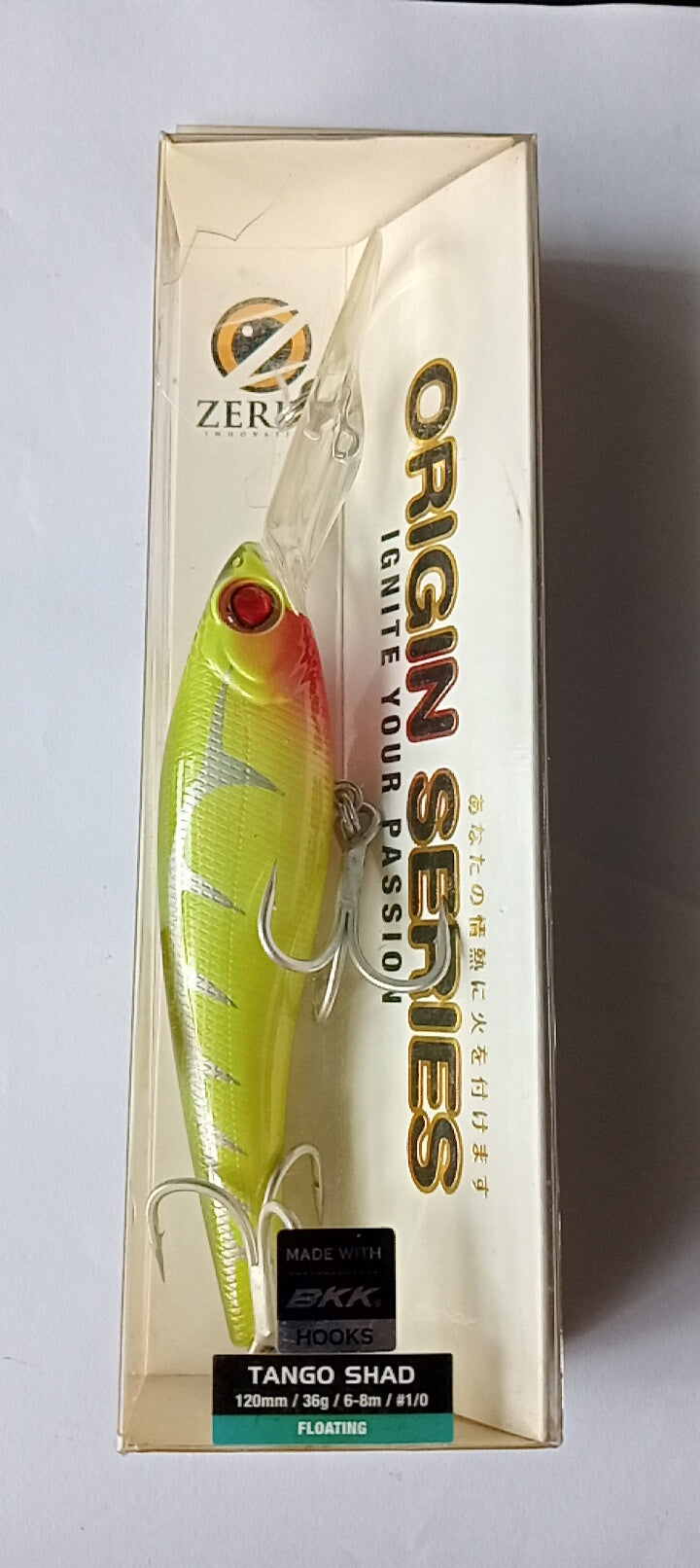 (Stock Clearance) Zerek Tango SHAD 120mm | 36g | 6-8m | #1/0