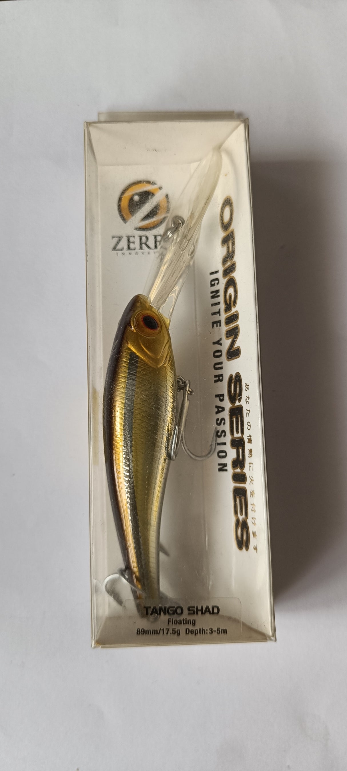 (Stock Clearance) Zerek Tango SHAD Floating 89mm | 17.5g | 3-5m