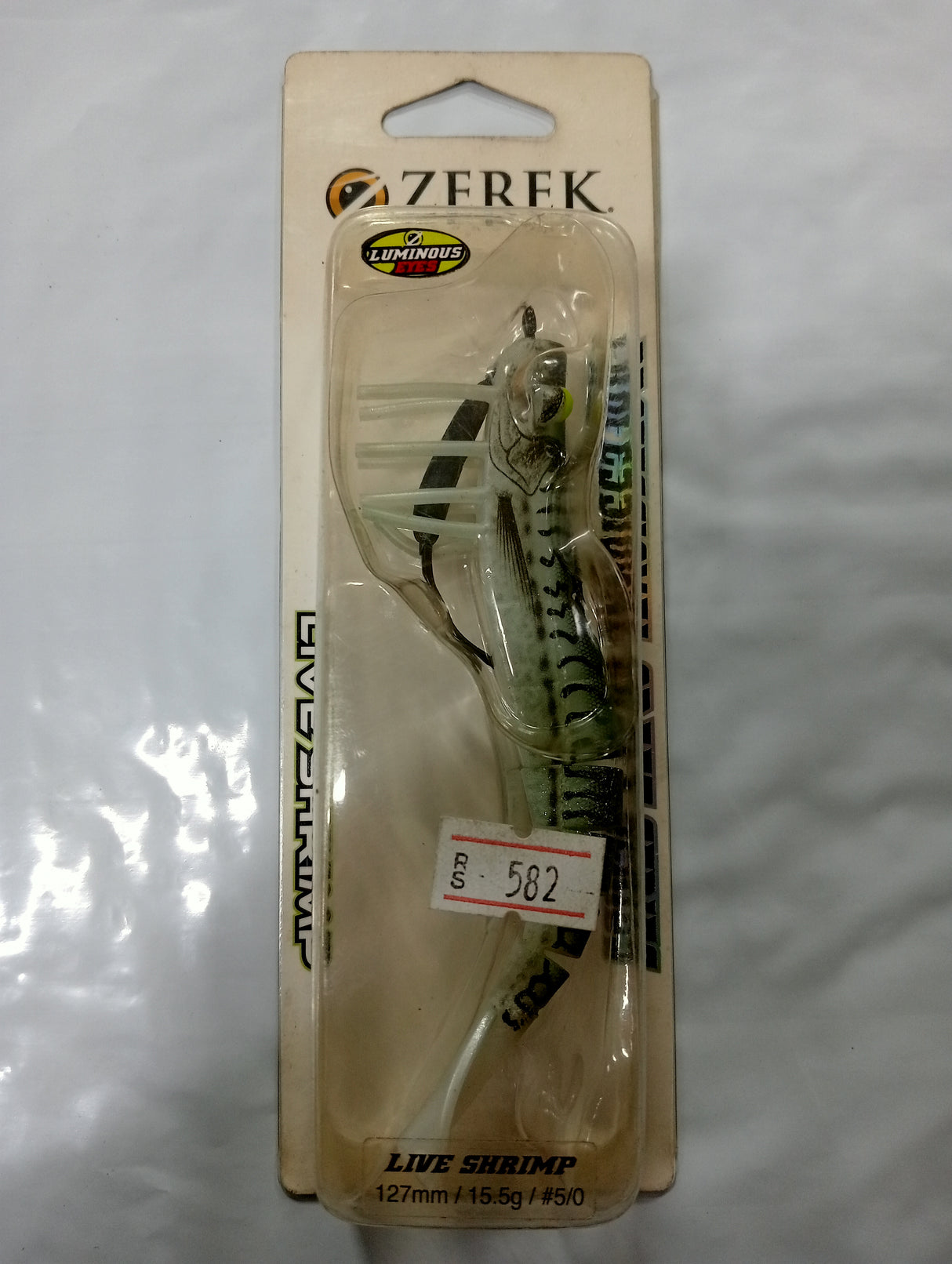(Stock Clearance)Zerek Live Shrimp |127mm|15.5g|#5/0