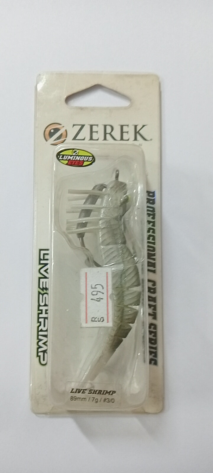 (Stock Clearance) Zerek Live Shrimp 89mm | 7g | #3/0.