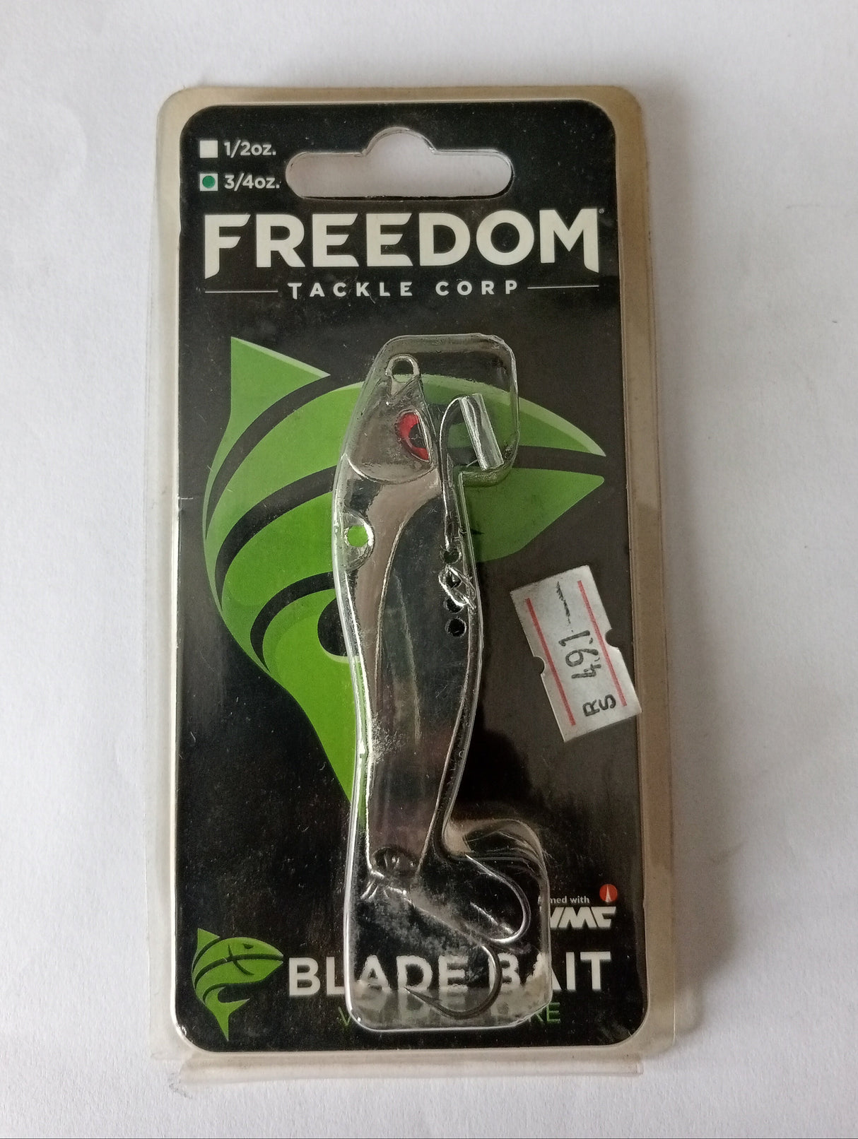 (Stock Clearance) Freedom Blade Bait Hard Lure | Size: 3"(7cm ) | 21g