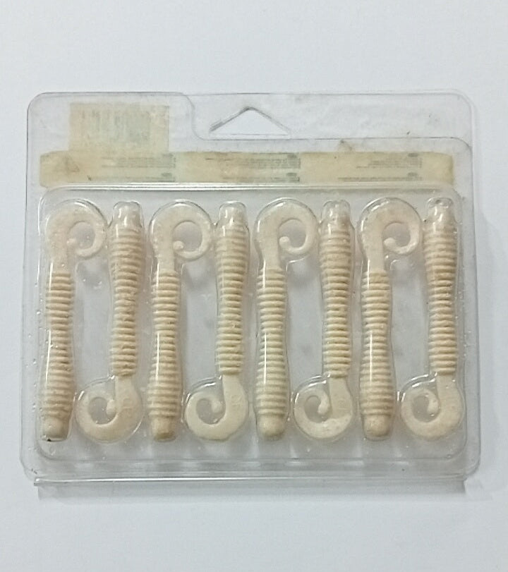 (Stock Clearance) Crazy Fish Active Slug Soft Lure 70mm | 8pcs/pkt | Pearl