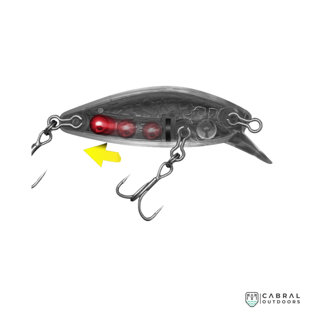 Jackall Abbey Minnow 38SF Lure | 38mm | 2.4g Sinking Minnow Jackall Cabral Outdoors