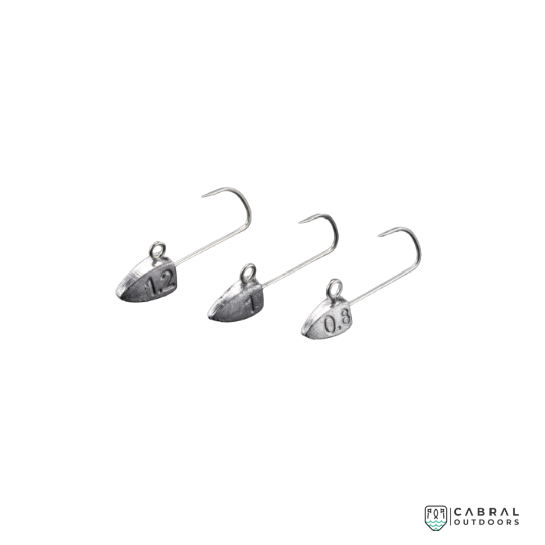 Jackall Kibikibi Dart Jighead | 0.8g-2.1g Jig Head Jackall Cabral Outdoors