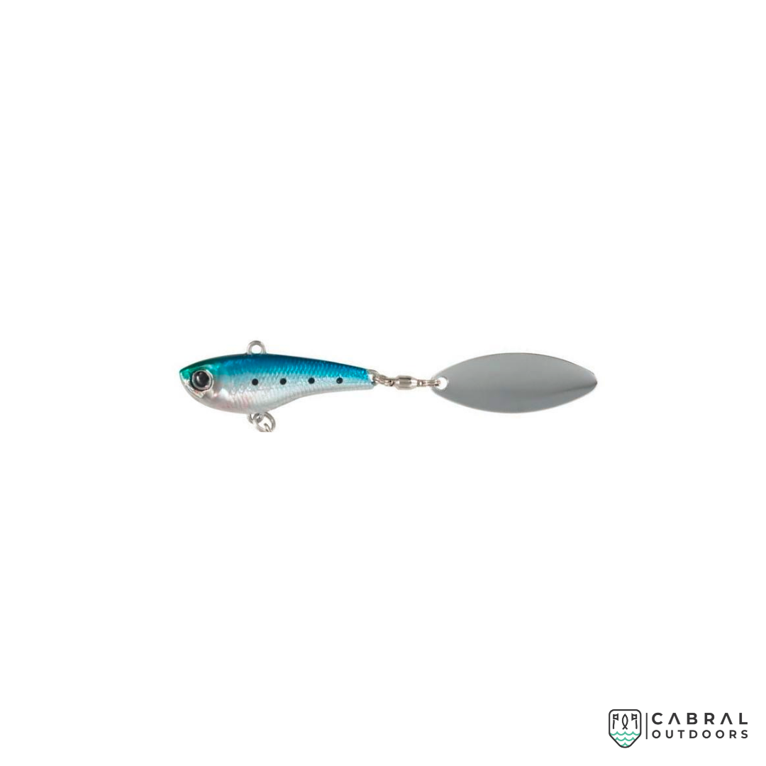 Crazee Salt Spin Tail (with hooks) | Size: 80mm and 95mm | 16g and 29g Spinners Crazee Cabral Outdoors