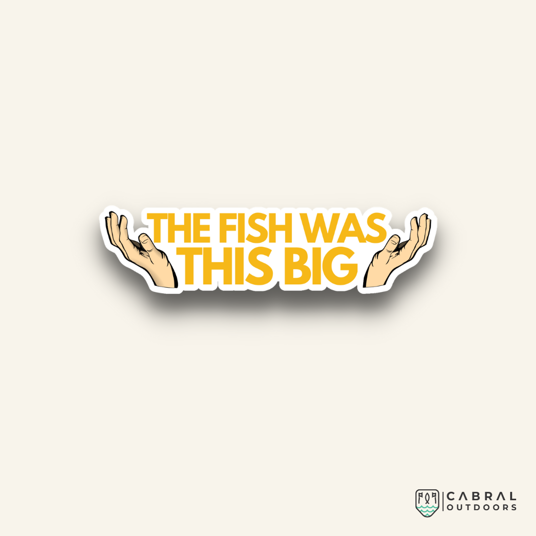 This Big Sticker stickers WaveTheory Cabral Outdoors