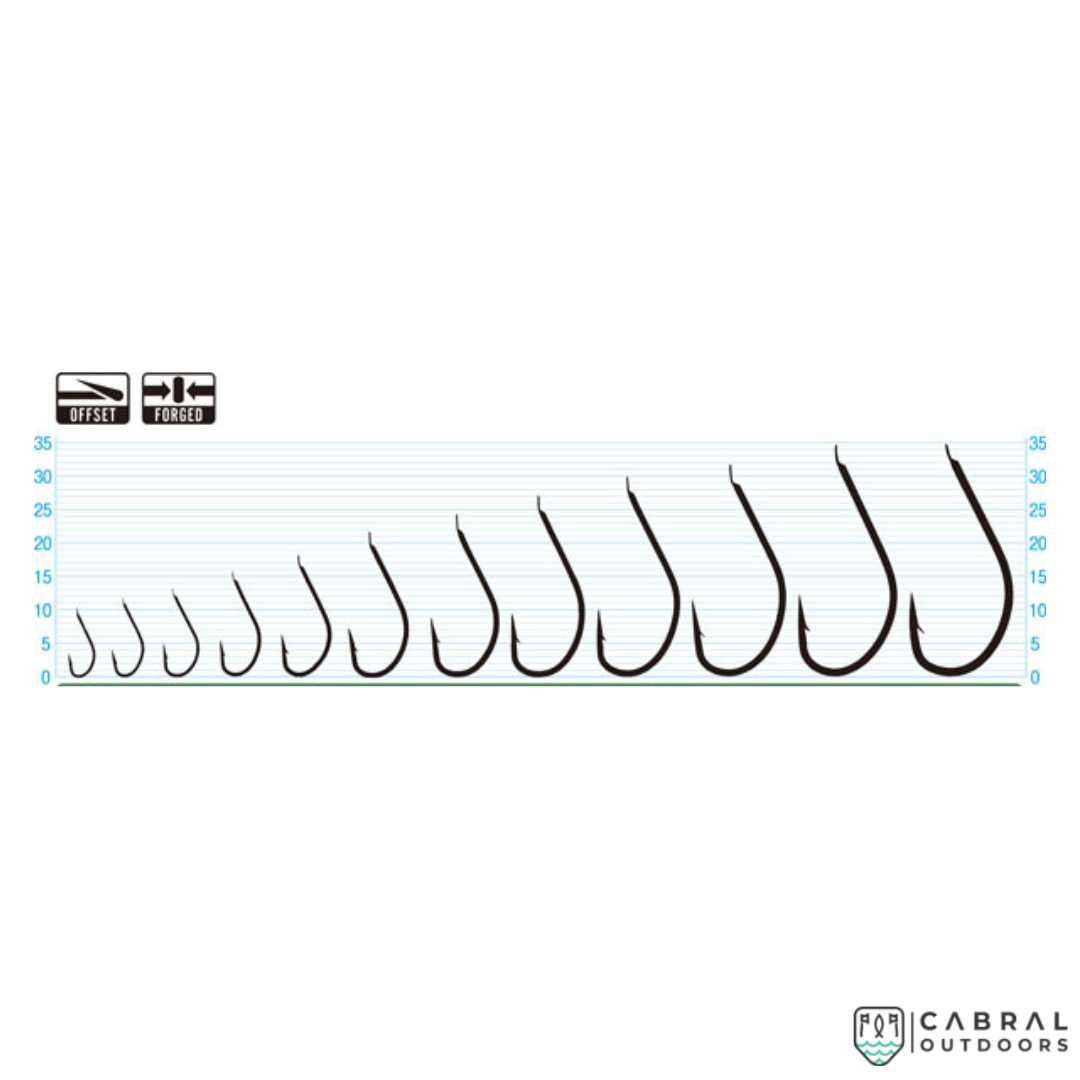Owner Seigo Hook 50607 | Size: 1-6 Hooks Owner Cabral Outdoors