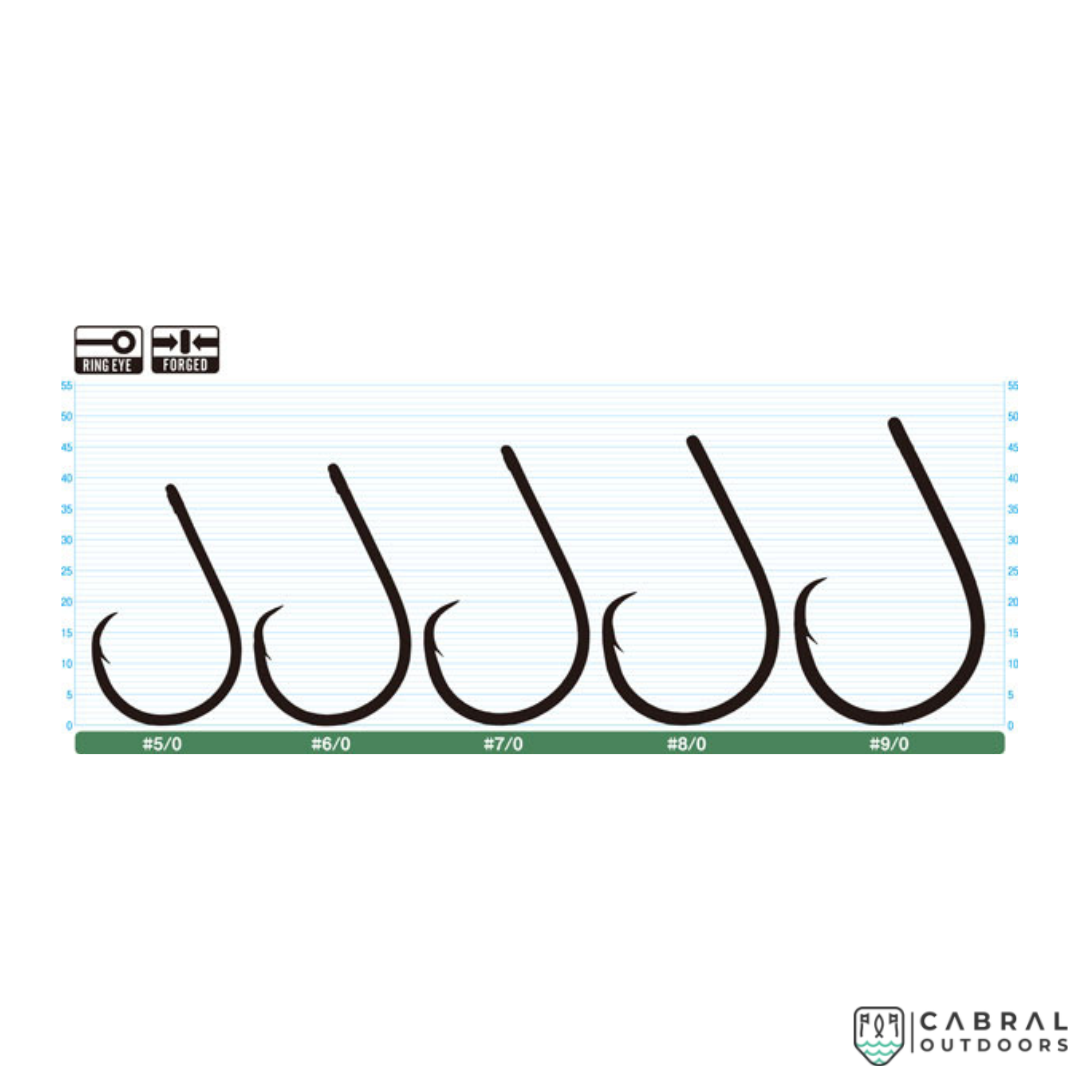 Owner 5179-151 SSW In-Line Circle Hook | Size : 5/0 | 7 pcs per pack Hooks Owner Cabral Outdoors