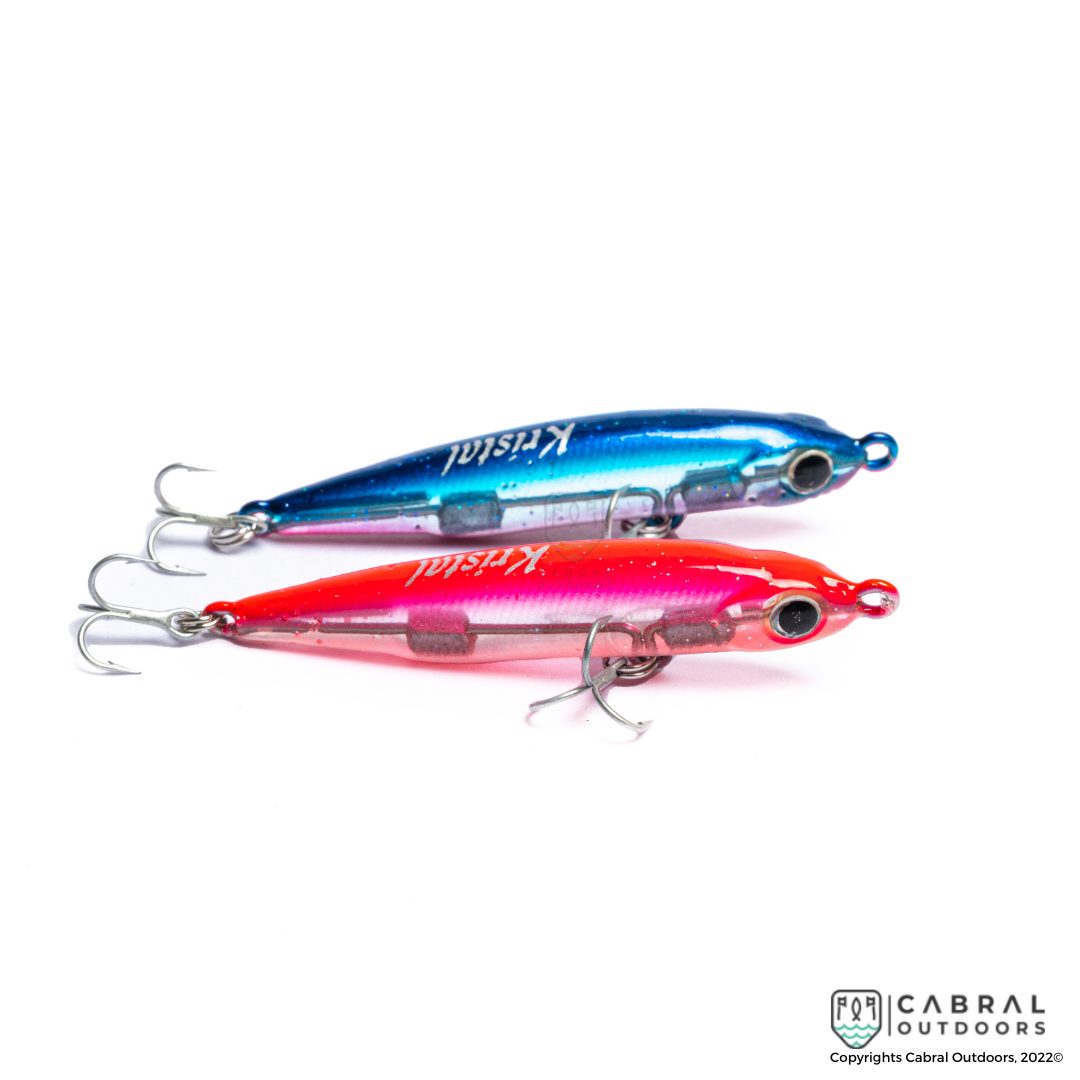 Asari Kristal Sinking | 50mm | 3.2g Jerk Baits Prohunter Cabral Outdoors