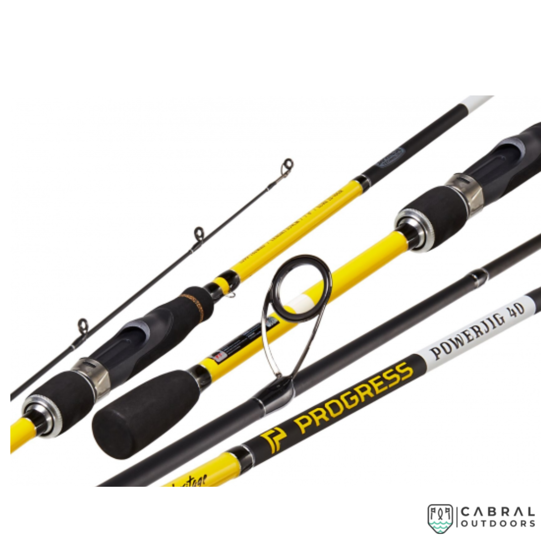 Lucky John Progress Powerjig Spinning Rod Baitcasting Rod Lucky John Cabral Outdoors
