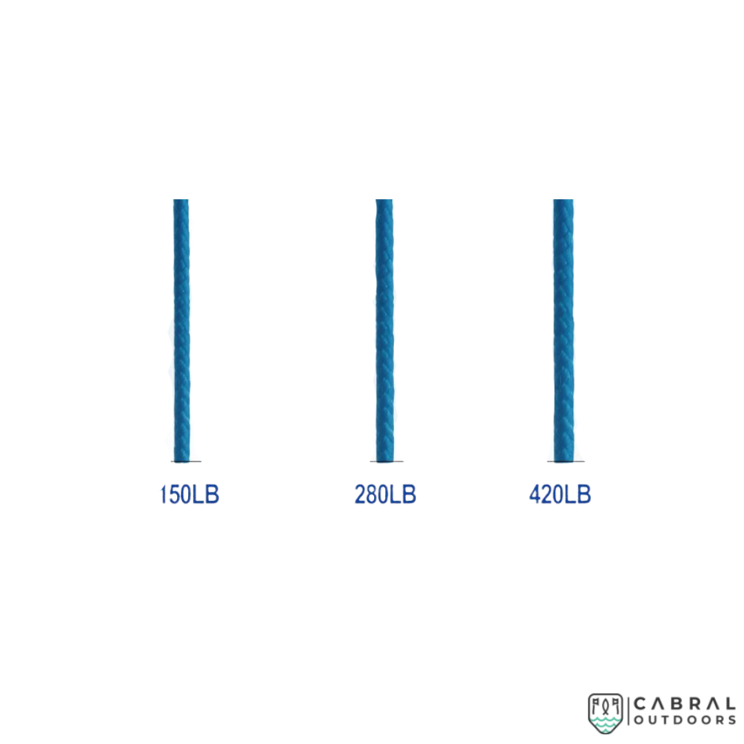 BKK Hollow Core Assist Chord Braided Line | Size:150-420lb | 4-5m Assist Line BKK Cabral Outdoors